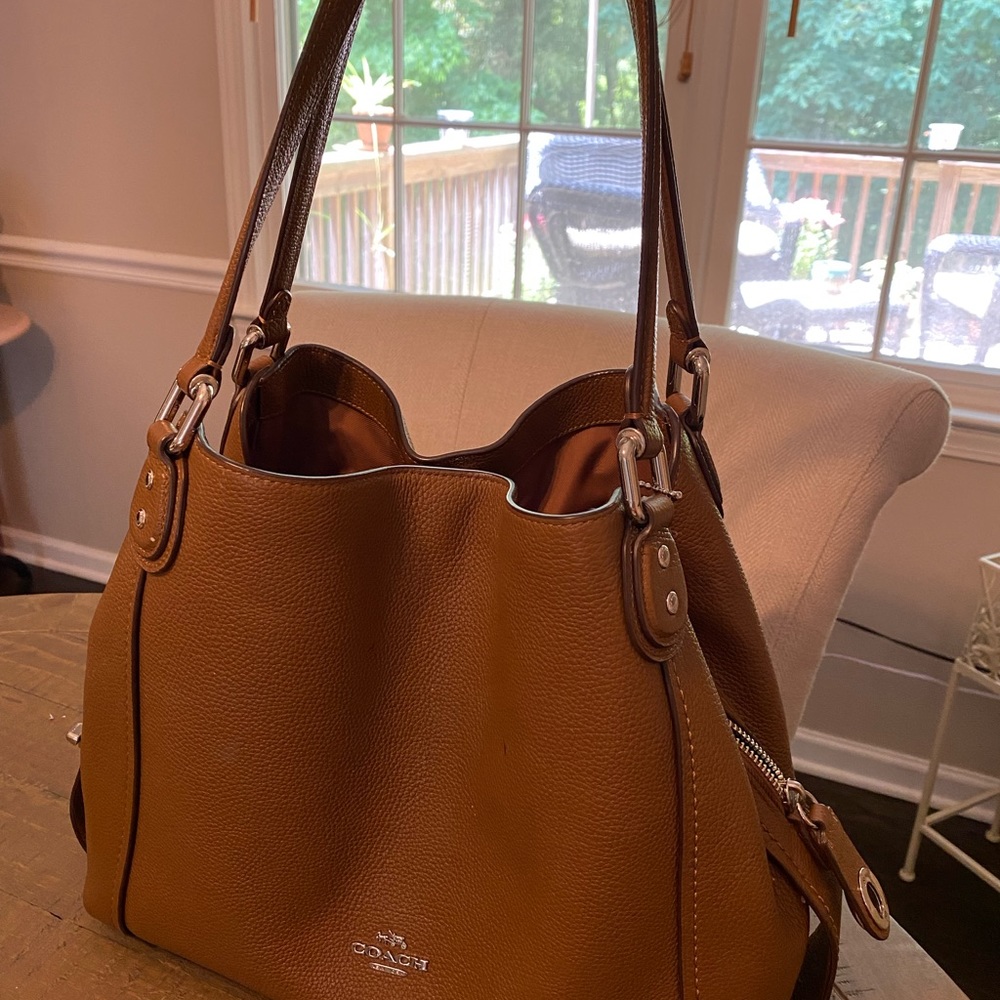 Coach leather satchel. Excellent condition. - Picture 1 of 7